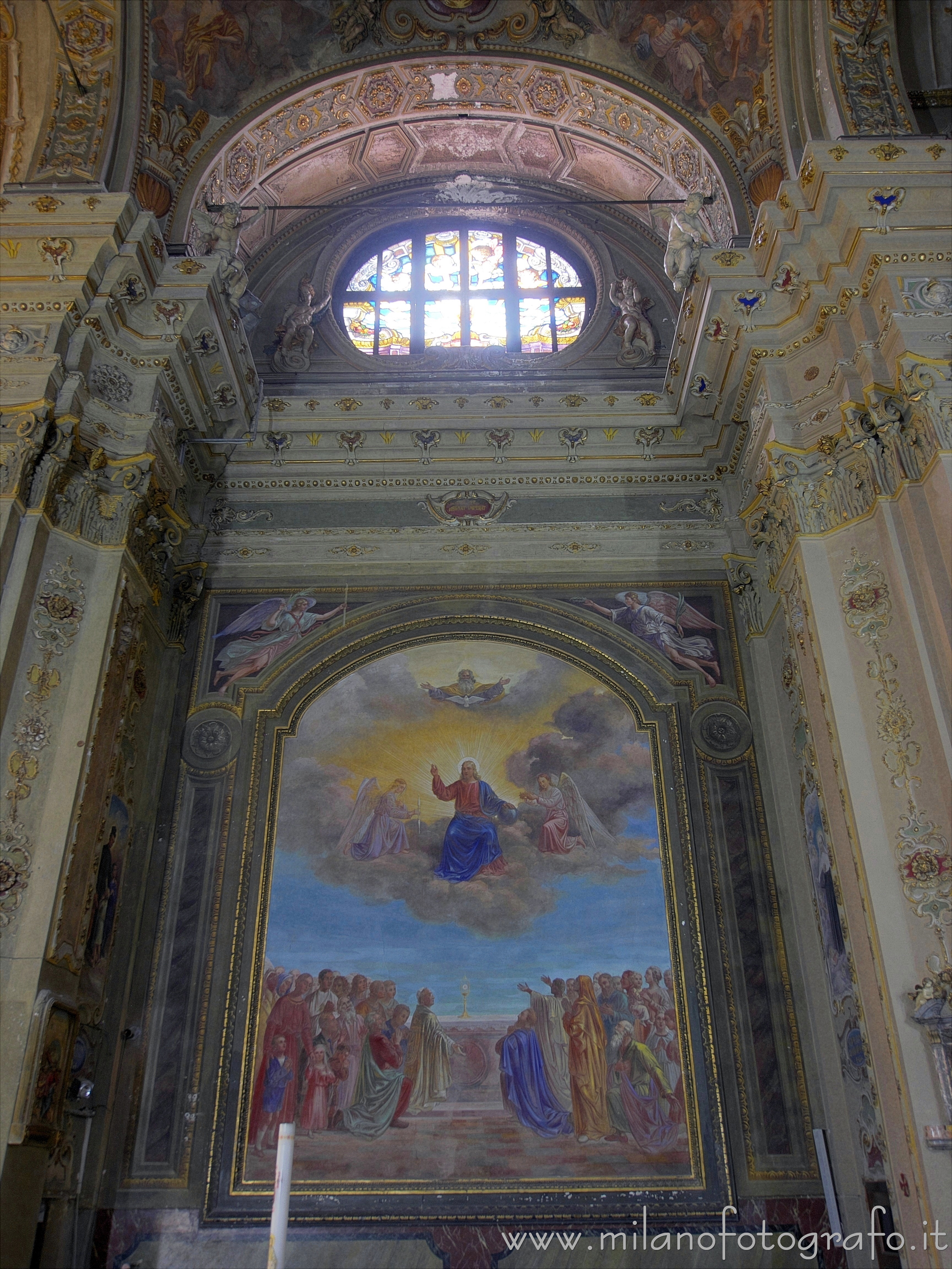 Fagnano Olona (Varese) - Braccio sinistro del transetto della Chiesa di San Gaudenzio - Foto a piena risoluzione